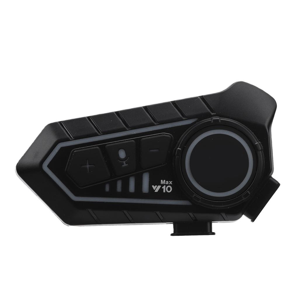 Helmet Bluetooth Headset 2 Way Intercom Noise Cancellation Long Battery Life IPX6 Water Proof Helmet Earphone with