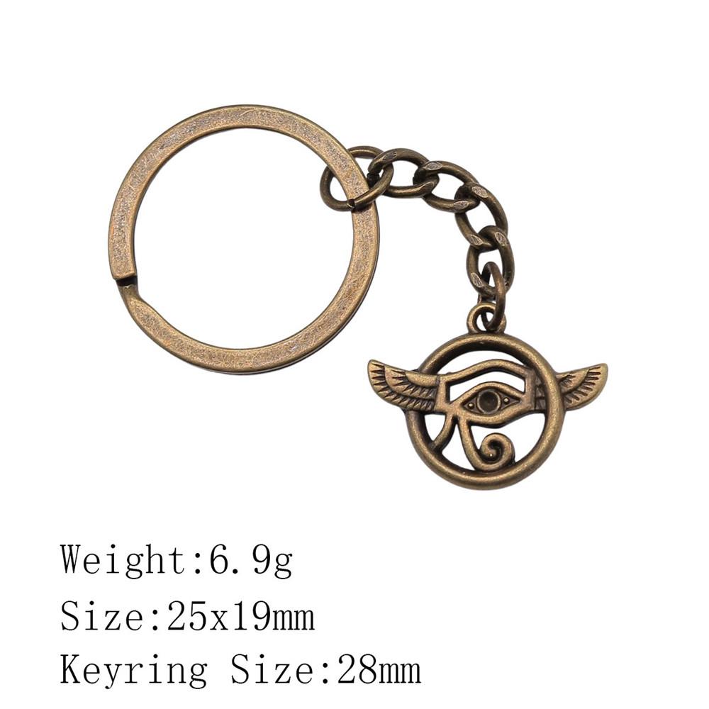 Back To School Bag Keyring Hamsa Hand Eye Of Horus Key Ring Ornaments For Home Cool Keychain