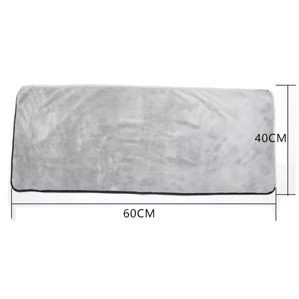 Premium Microfiber Car Wash Towel Super Absorbent One-Pass Auto Drying Cleaning Cloth for Efficient Vehicle Detailing