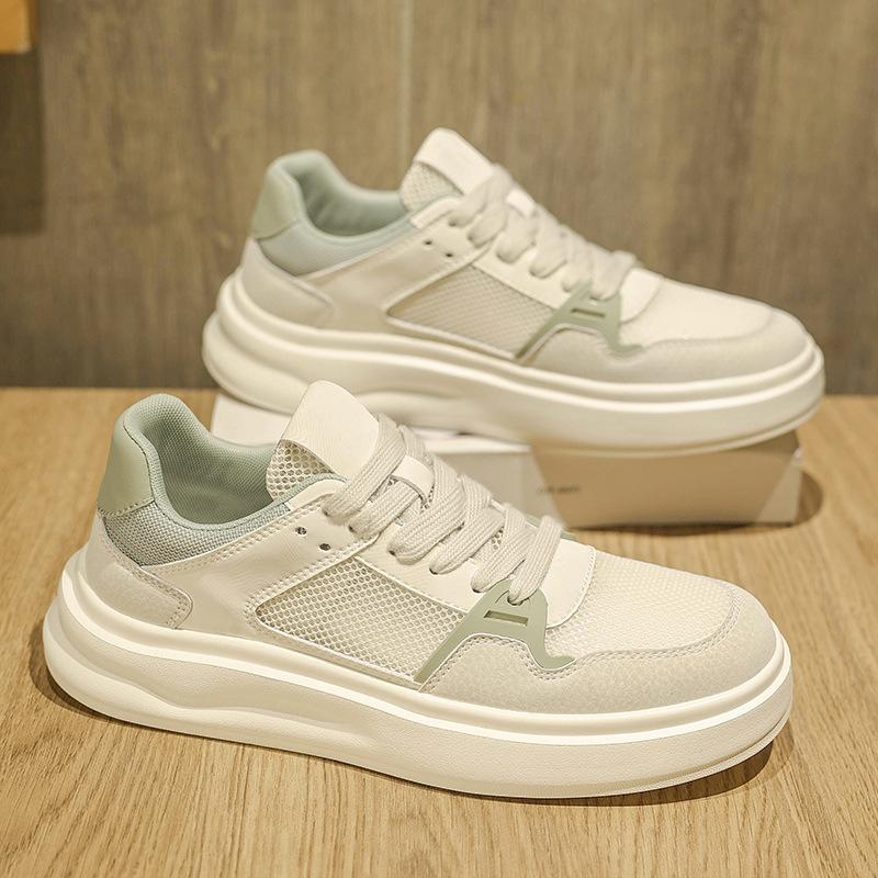 Light luxury mesh casual board shoes men's summer new young students low-top sports shoes trendy versatile men's shoes