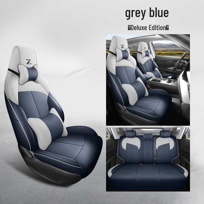 Premium Perforated Leather Car Seat Cushion for Oshan Z6 - All-Season Comfort Model