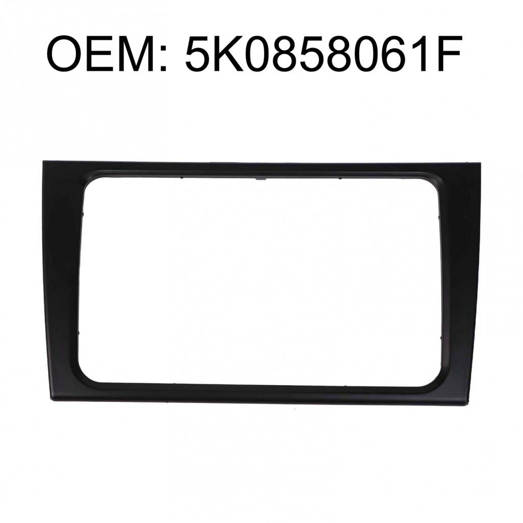 Car CD Box Radio Head Unit Bezel Trim 5K0858061F For Golf 6 For GTI For MK6 New