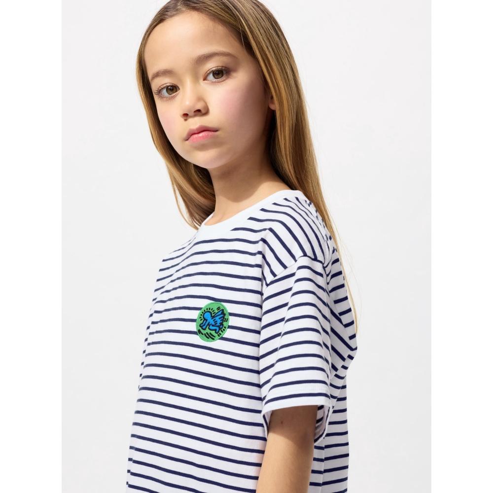 Uniqlo KiDs Ny Pop ArT UT  Graphic T  shorT Sleeve  keiTh D