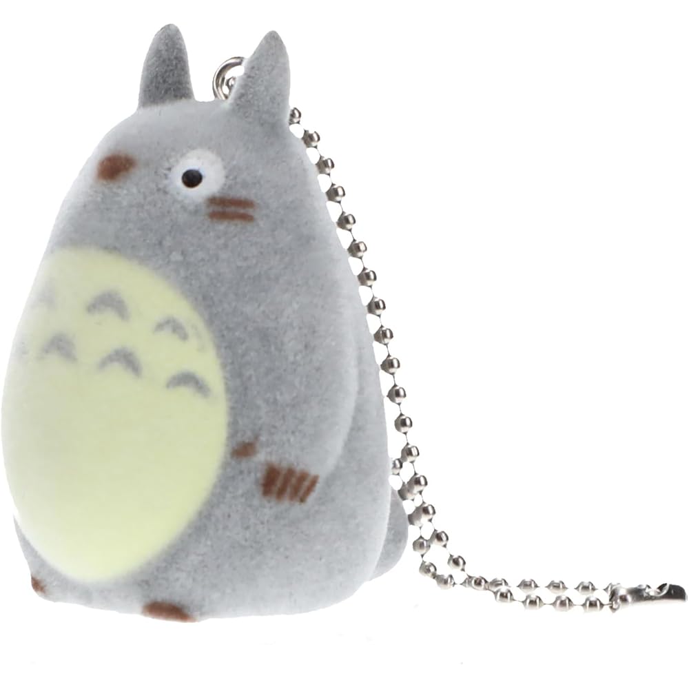 Sekiguchi Studio Ghibli My Neighbor Totoro Flocking Keychain Large Totoro 404827