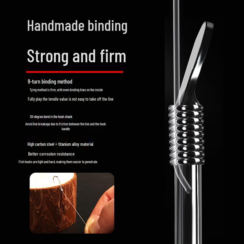 Fishing King Pre-Tied Double Leader Anti-Tangle Fishing Hooks