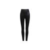 X Stella McCartney Collaboration High-Waisted Tight Fitness Pants Women Bottoms Black HF8996