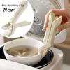 1Pcs Minimalist Style Silicone Anti Scalding Clip Gripper Meal Bowls Tongs Kitchen Bowl Clip Non-slip Durable Pot Clips