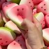 2/4Pcs Watermelon Sensory Fidget Toy Anti-Stress Fruit Pinch Squeeze Toy Gift Kids Birthday Party Favors Goodie Pinata Fillers
