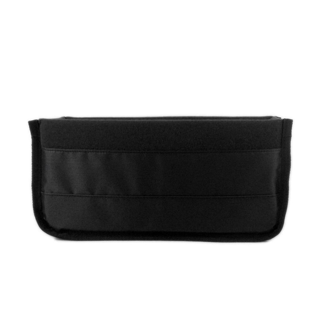 Organisateur d'insert en velours de nylon pour appareil photo reflex numérique avec rembourrage réglable pour un stockage sûr