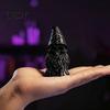 Durable PLA Resin Craft 3D Printed Skeleton Gnome Figurine, Gothic Skull Goblin Statue, Spooky Dark Desktop Decoration Ornament for Home Office