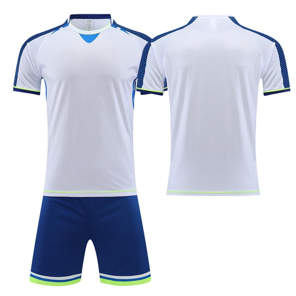 Custom Soccer Jersey Set Personalized Team Uniforms Quick Dry Sportswear for Men Women Youth Adults Kids Training Matches