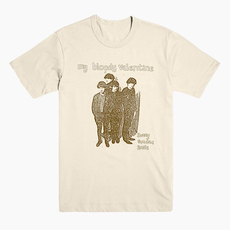 My Bloody Valentine - Loveless 1992 Amerykański Vintage Oversize High Street Vintage Koszulka z Krótkim Rękawem