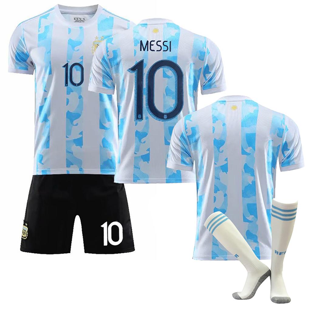 Buy Ramido 21/22 Argentina Home Jerseys Children's Football Uniform Training Suit Set at