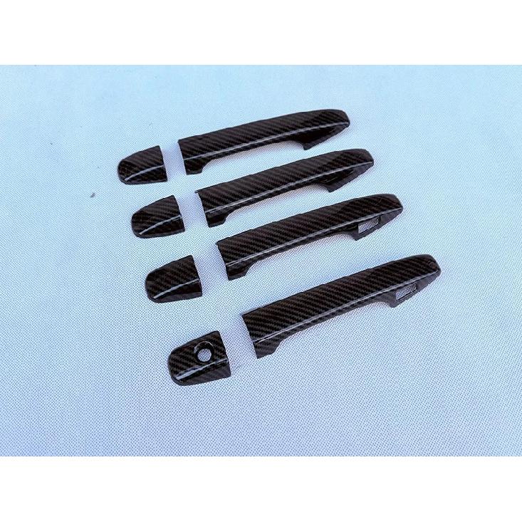 For Subaru Forester 2025 2026 Car Accessories ABS Chrome Door Handle Cover With Smart Key Hole Catch Cap Trim Molding