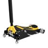 Low Profile Floor Jack, 2.5 Ton Capacity, Aluminum & Steel Racing Floor Jack with Dual Pistons Quick Lift Pump, Hydraulic Trolley Car Lift for Sedans