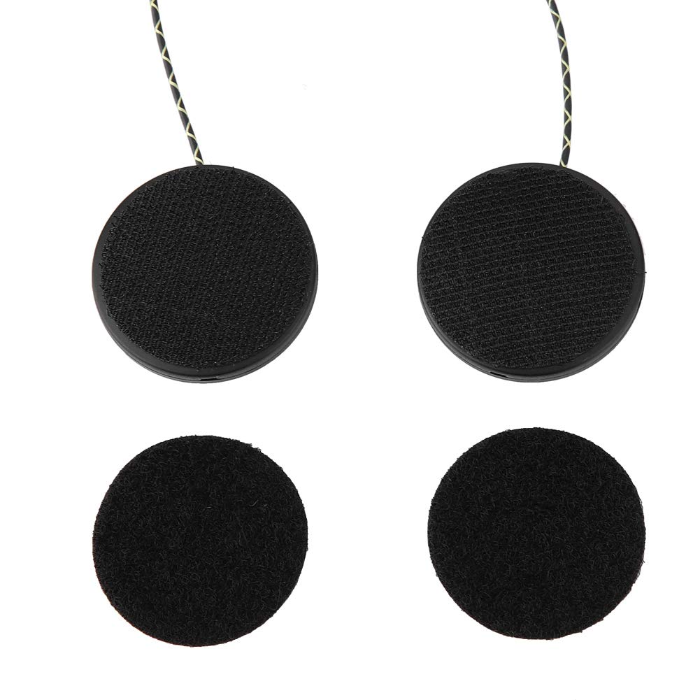 Generici Helmet Headphones, Motorcycle Helmet Headset Black HiFi Durable