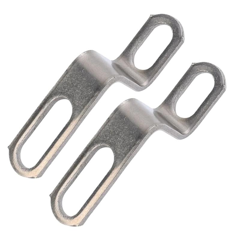 Motorcycle Exhaust Pipe Holder Stainless Steel Z/L-Shaped Exhaust Hanger Muffler Bracket For Long Lasting Use