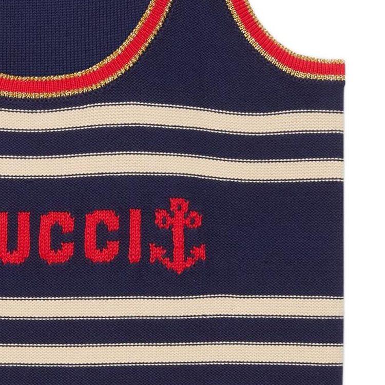 GUCCI Camisoles Women's Marine Blue Moderate 691670-XKCAP-9134