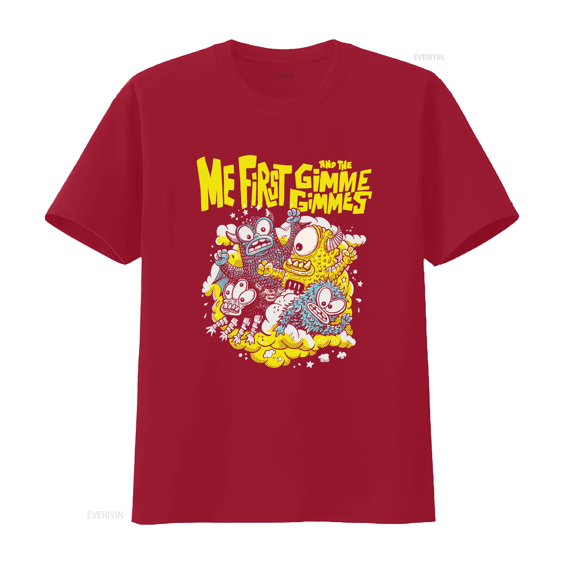 

Rare Me First And The Gimme Gimmes Band T Shirt Japan Tour Large Size vintage Washed streetwear designer clothes Comfortable S