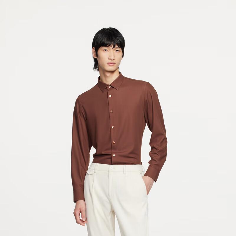 Мужская рубашка K-Boxing Business Casual с длинным рукавом и эластаном 180/XL