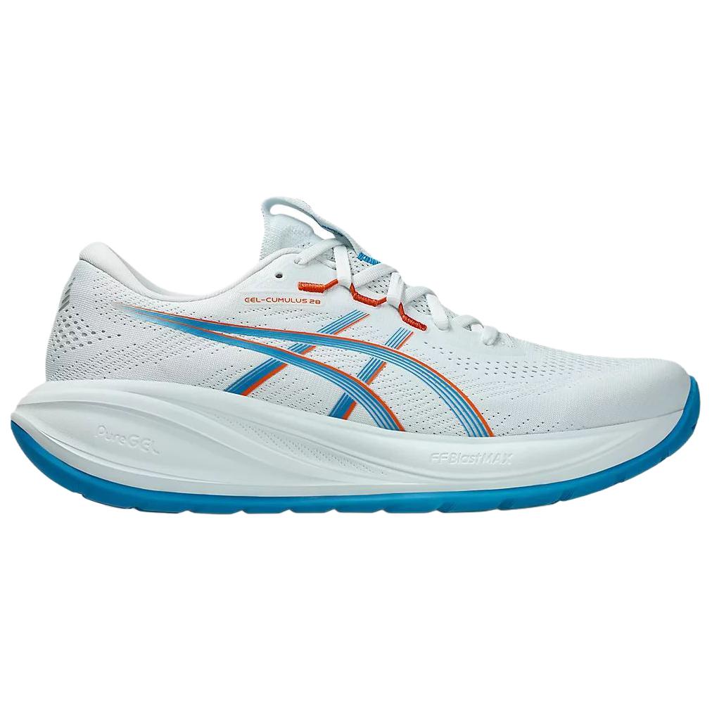Asics Gel-Cumulus 28 Comfortable Soft Durable Casual Running Shoes Men Sneakers Blue 1011C143-402