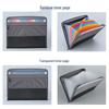 Rainbow Series Accordion File Folder: 13-Grid Double Zipper for Multi-Spec and Test Paper Storage