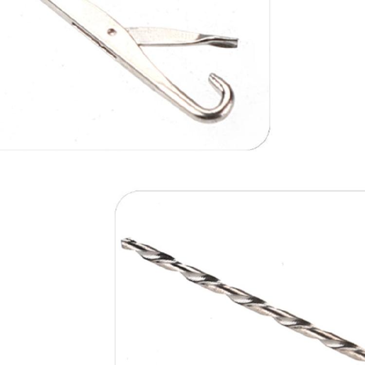 Crochet Hook Stringer Baits Needle Replacement Baiting Drill Stringer Needle Fishing Tool Baits Drill Baiting Needle