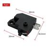 Universal Disc Brake Switch Set for Motorcycle Electric Car ATV - Left/Right Front Brake Stop Light Switch with Spring