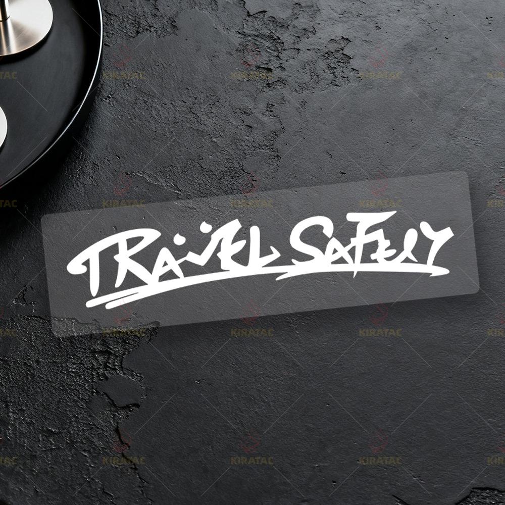 1pc Travel Safety Motocycle Sticker Waterproof for Motomike Fairing Windshield Car Windows Door Scooter Universal Vinyl Decals