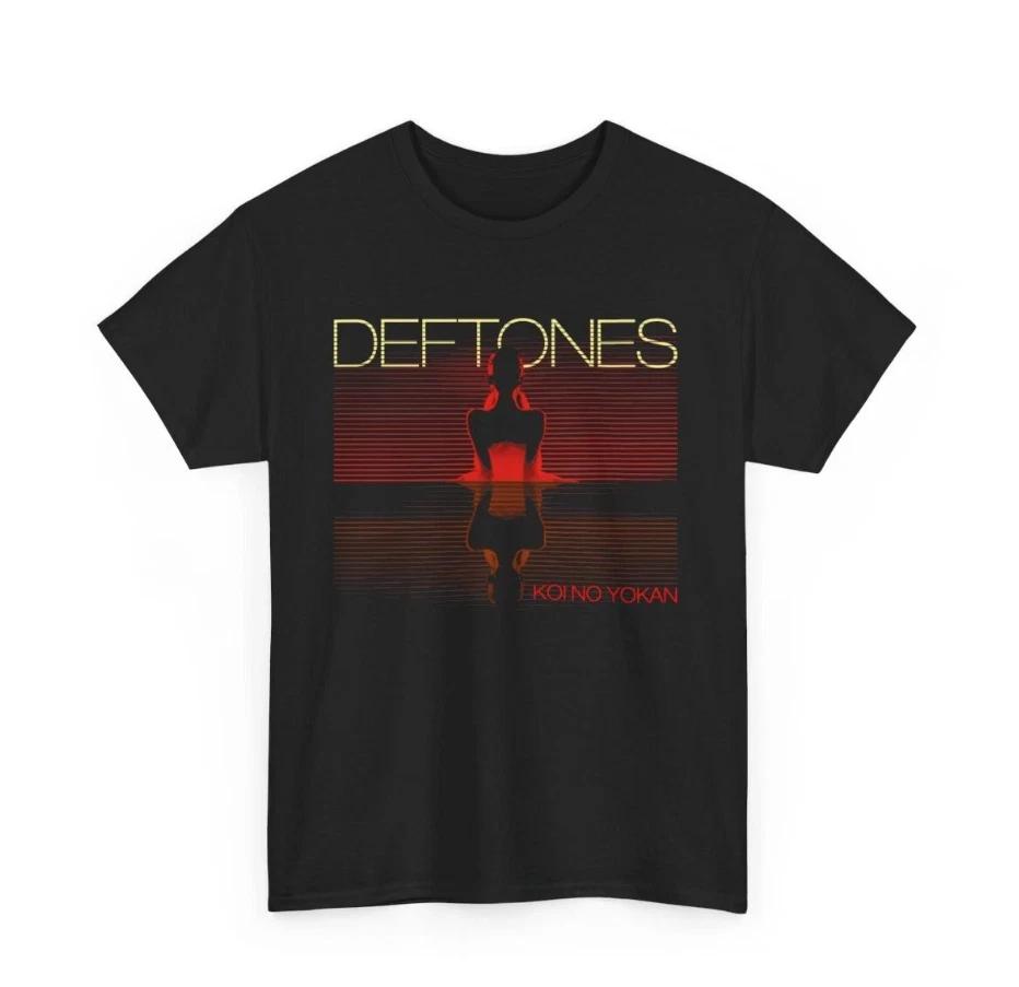 Deftones Футболка Reflection Koi No Yokan Черная Мужская Размеры от S до 5XL Хлопок L