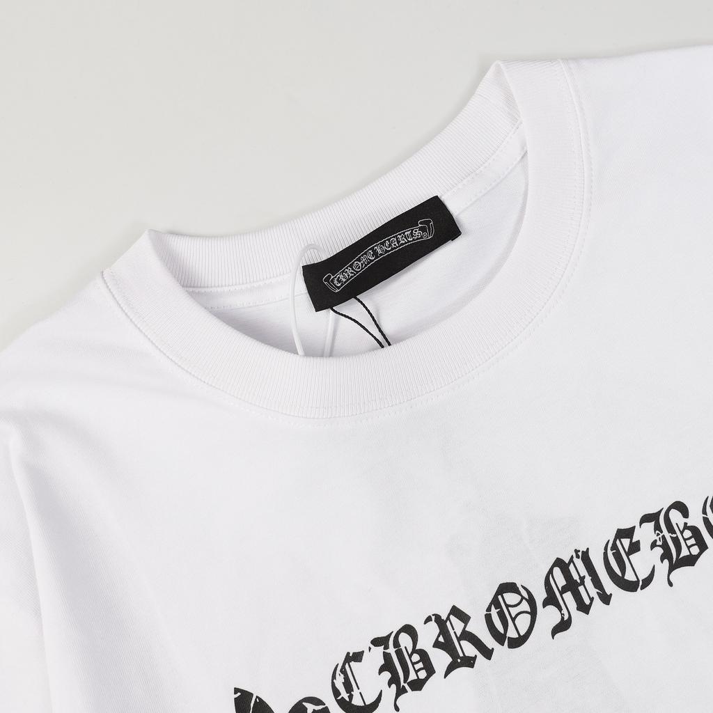9987 CHROME HEARTS 2025 Sommer Neue Hochwertige Baumwolle Rundhals Lose Große Größe männer und frauen T-shirt Paar t-shirt