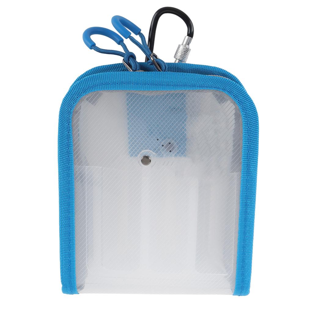 Fishing Tackle Storage Tray PC Nylon 6 Compartments Water Resistant Fishing Lure Box Hanging Buckle Dual  for Jewelry