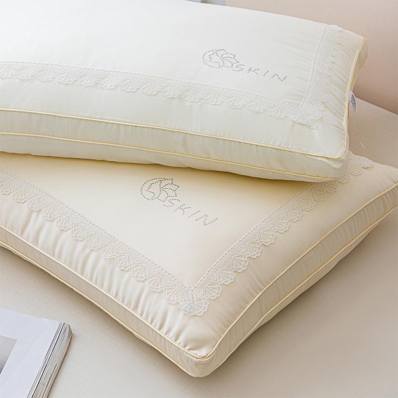 

Роскошная подушка для шеи Duo Xi Ai Mei Mian с одной наволочкой на все времена года 74*48cm