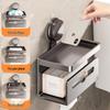 Baihan Suction Cup Wall-Mounted Toilet Paper Holder