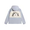 Li Ning Anti-Five Series Letter Color Block Printed Sports Hooded Windbreaker Men Outerwear Gray AFDS065-1