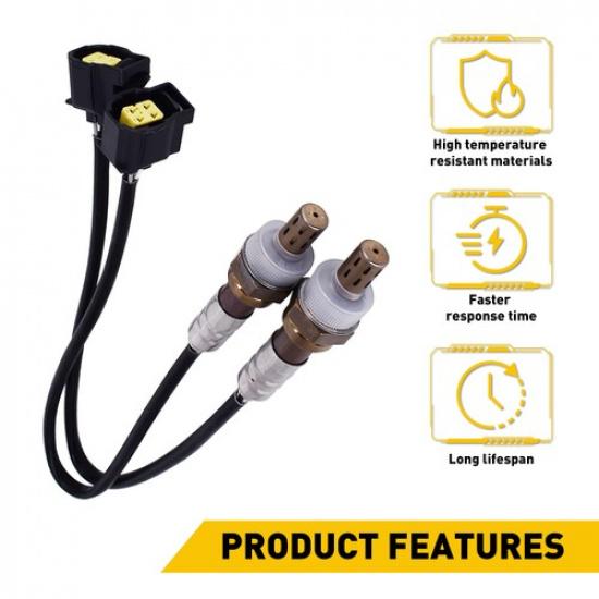 2 Stück O2-Sensor Sauerstoff für Chrysler Aspen Dodge Dakota Ram 1500 LKW 234-4029