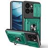 For Motorola Edge 50 Neo 5G/Moto S50 5G Case PC+TPU Kickstand Phone Back Cover with Camera Slider