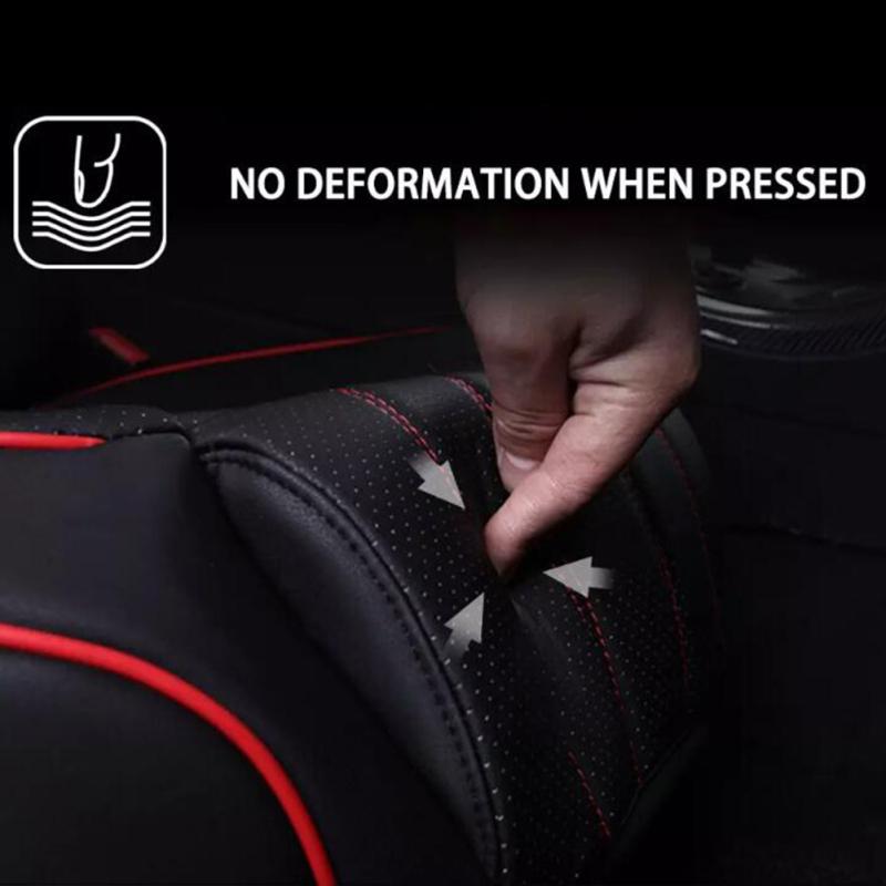 Huse scaun auto din piele PU 3D Covoraș pernă scaun auto Respirabil Husă scaun auto față spate spate