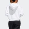 Adidas Neo Casual Sport Loose Fit Hoodie Women Top White GP5864