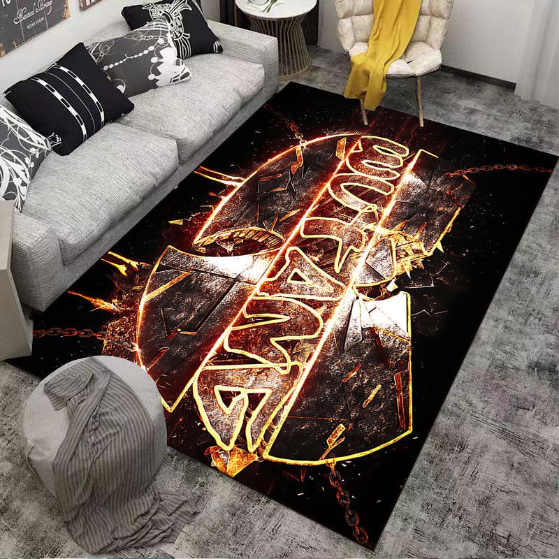 Wu-Tang Clan Design Teppich geeignet als rutschfeste Matte für das Wohnzimmer oder Schlafzimmer Sofa