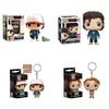 Funko Pop Stranger Thing Eleven Keychain Figure With Box Resin Decoration