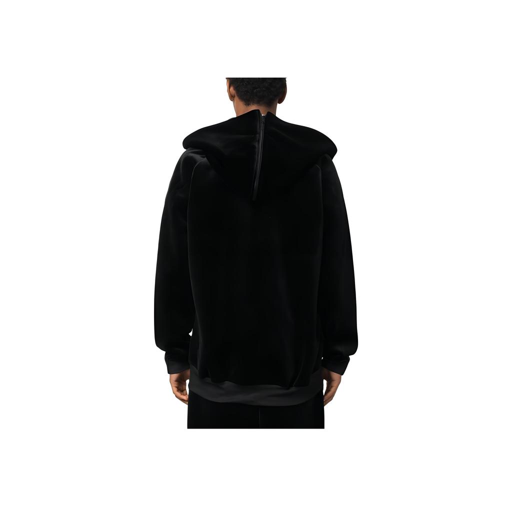 Y-3 Fashion Solid Color Zip-Up Hooded Jacket Men Jackets Black IL-2149
