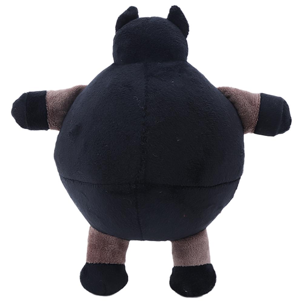 25cm In Stock Fat Jason Todd Plush Toy Cute Anime Peripherals Toy Movie Stuffed Bat Animal Kids Toy Birthday Gift Room Decor