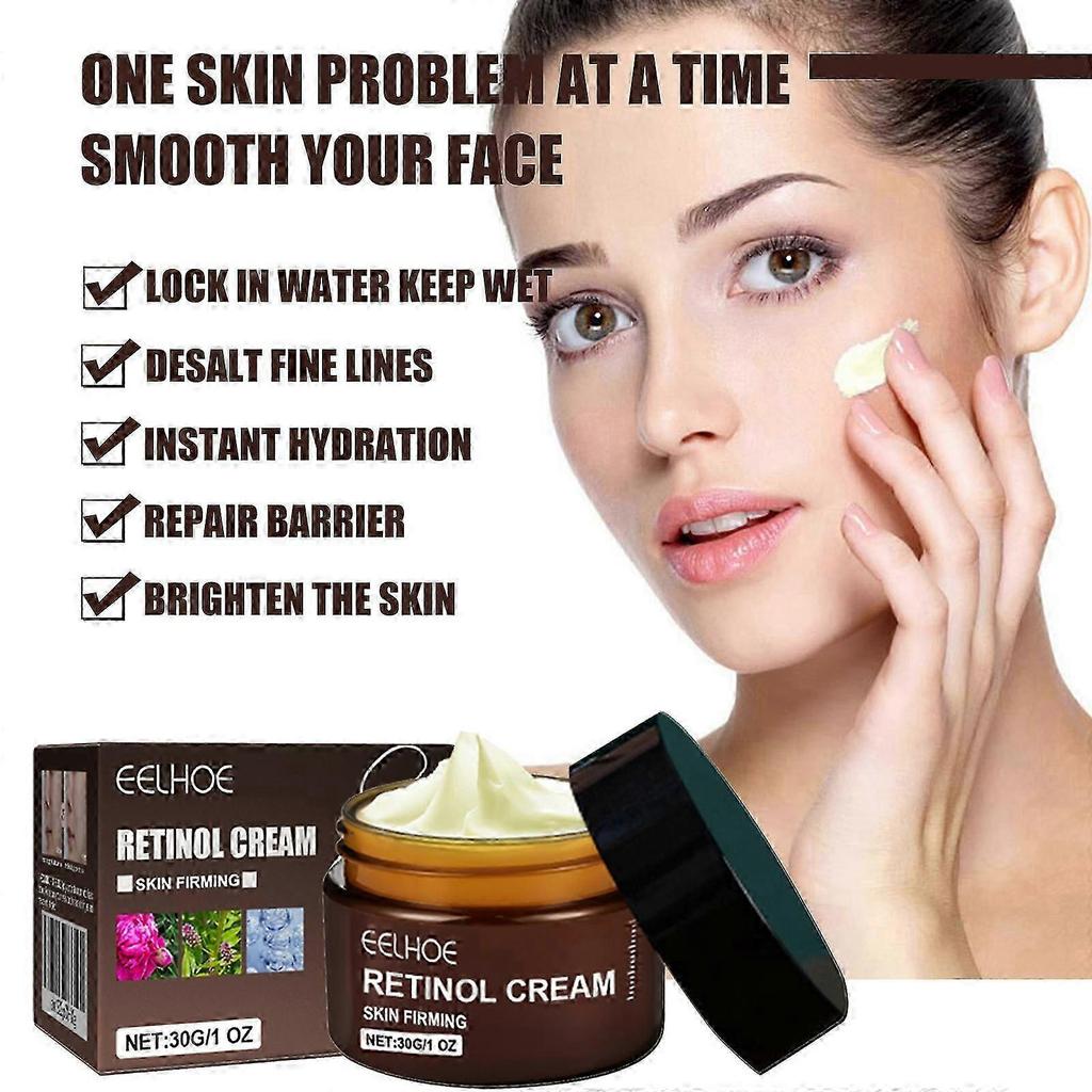 EELHOE Retinol Cream Anti-aging Firming and Brightening Skin Moisturizing Facial Skin Care Cream