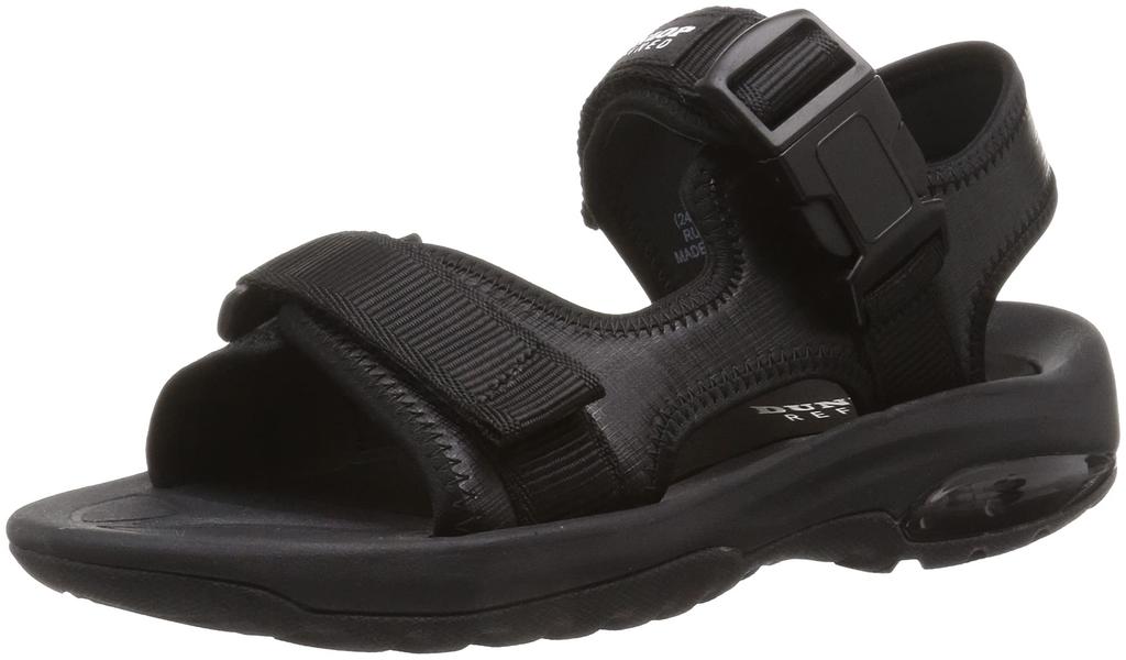 Dunlop Refined Cushioned Lightweight Outdoor Sports Sandals DSM401 Sizes Shock-Absorbing Black, 27.0cm-27.5cm