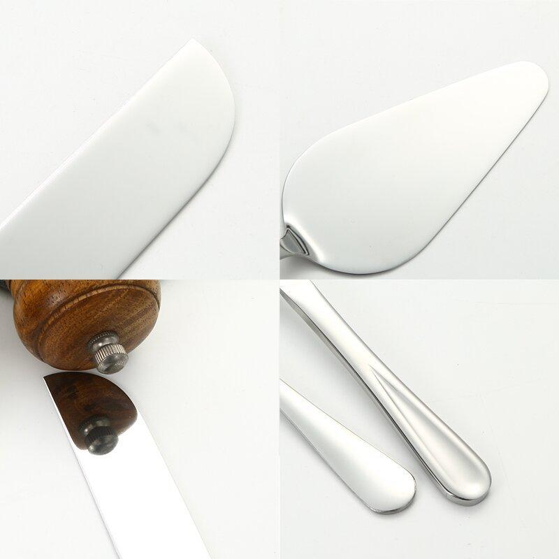 Stainless Steel, Cake Knife Shovel, Two-piece Set, Wedding, Creative Party, Kitchen Baking Set, Dessert Shop Tableware