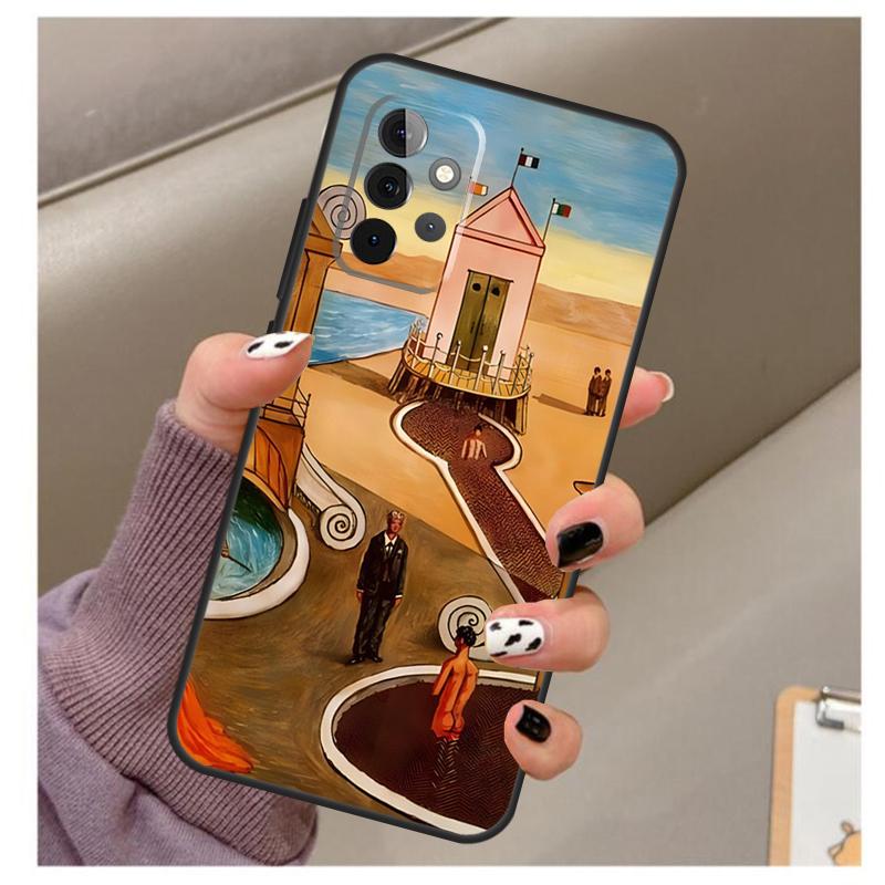 

Rene Magritte Art Case For Samsung Galaxy A56 A16 A26 A36 A06 A52 A53 A33 A13 A34 A54 A14 A15 A35 A55 A22 A32 Samsung A05