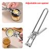 Stainless Steel Adjustable Multi Function Labor Saving Bottle Jar Can Opener Kitchen Tool Heavy Duty Easy Grip Accessories
