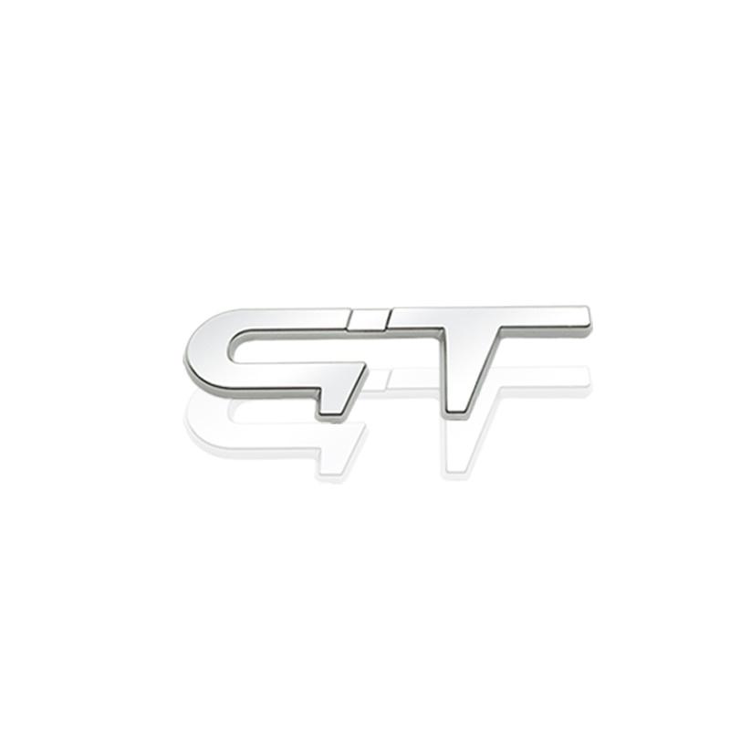 Metal GT Emblem Stickers Decal Car Logo Auto Styling for Renault Sport Megane 2 3 4 5 Duster Logan Clio Laguna 2 Captur Arkana
