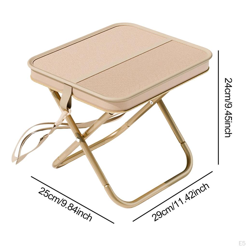 Camping Stool Folding Fishing Oxford Cloth Heavy Duty for Backpacking Outdoor